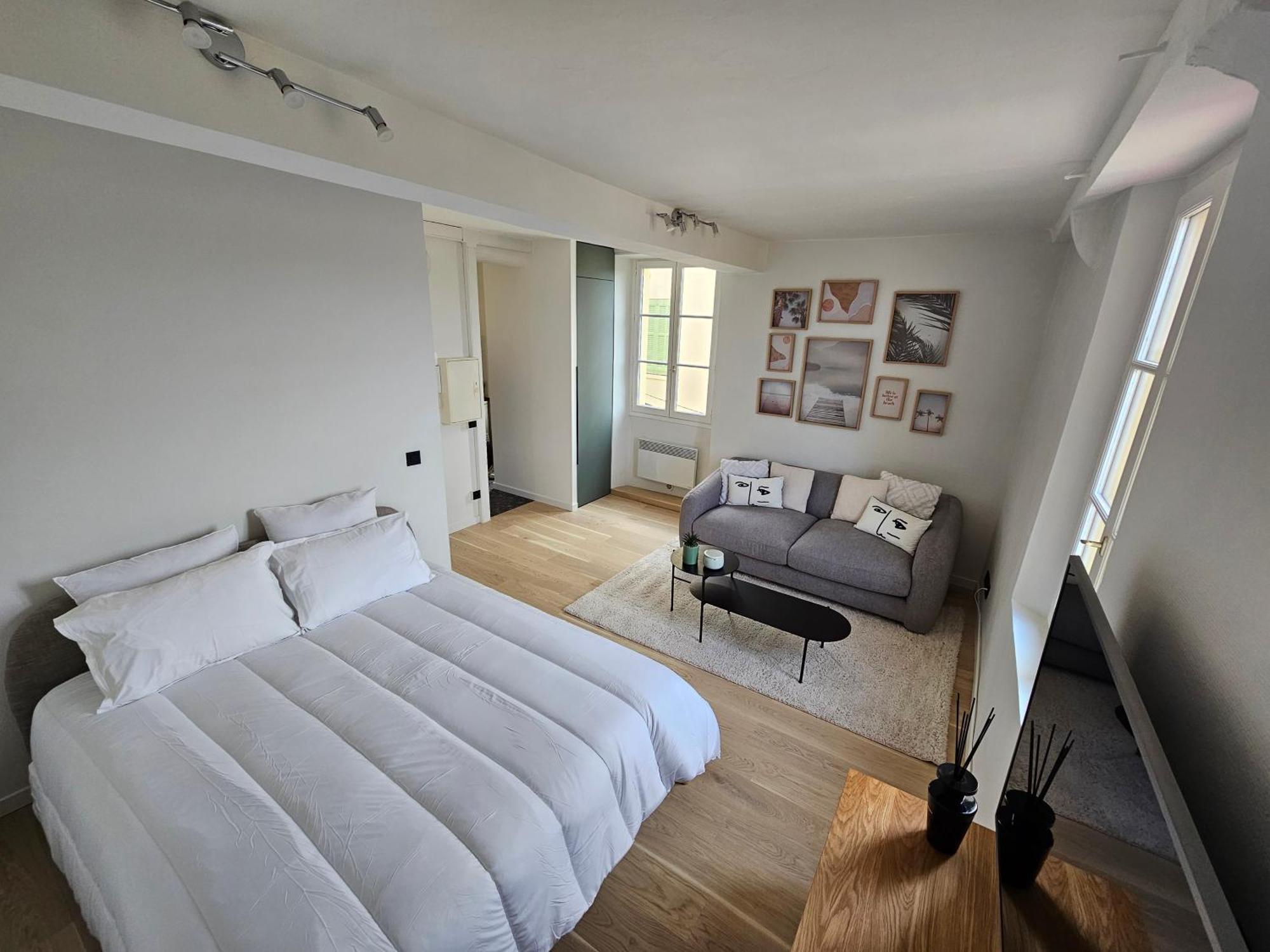 Apartamento Face Port Vauban - En Plein Coeur Du Vieil Antibes Exterior foto