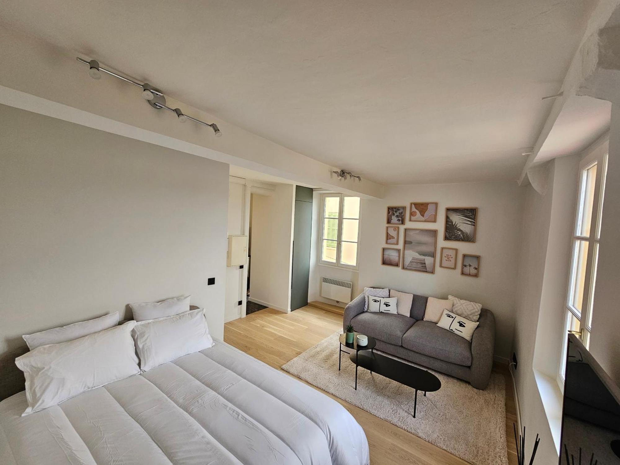 Apartamento Face Port Vauban - En Plein Coeur Du Vieil Antibes Exterior foto